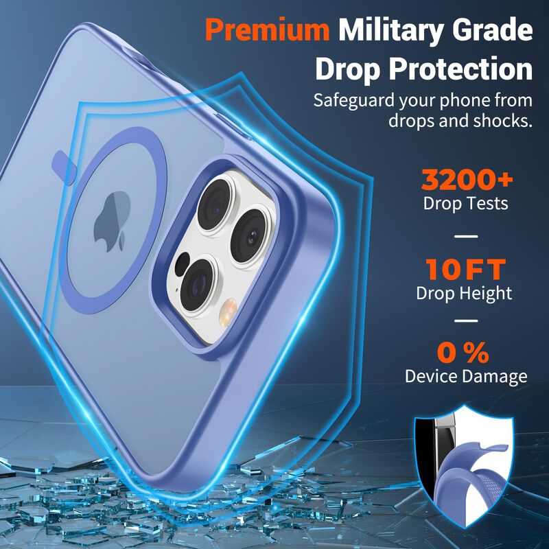 Funda Magn&eacute;tica Supfine para iPhone 16 Pro Azul... image number null