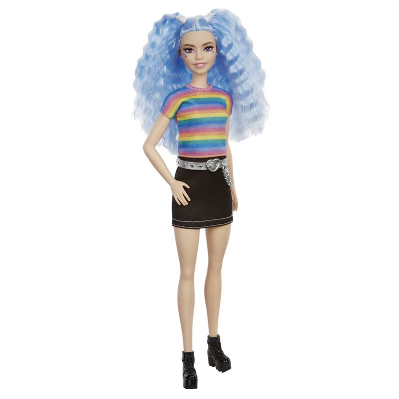 Mu&ntilde;eca De Moda Barbie Fashionistas Con Pelo Lar... image number null