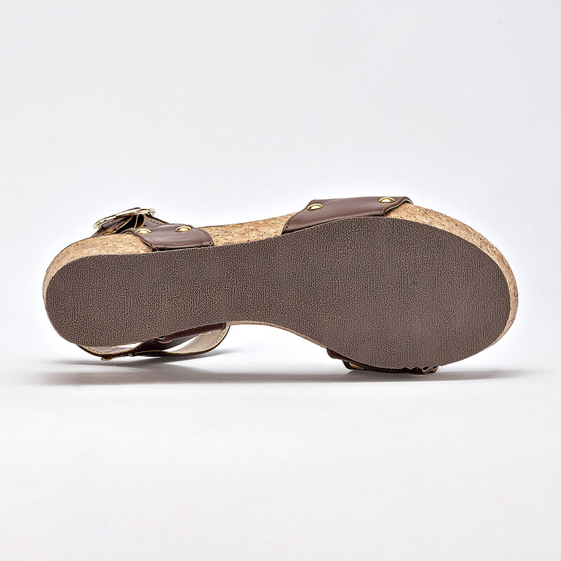 Been Class sandalia plataforma para mujer caf&eacute; ... image number null