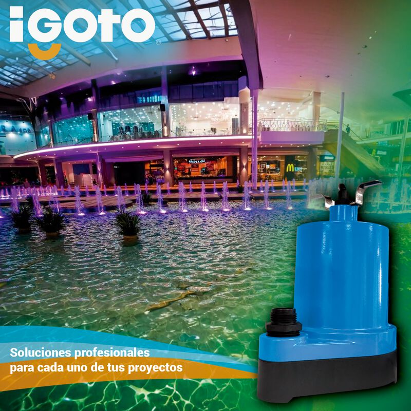Bomba Sumergible Igoto Para Fuente 1/6 Hp 6 Met... image number null