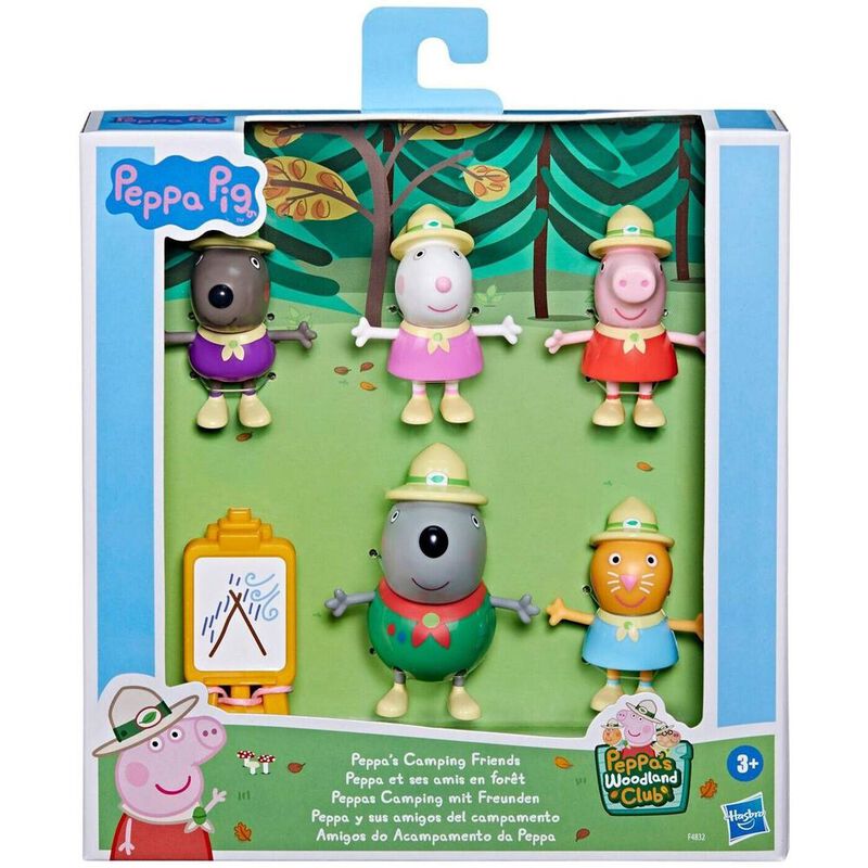Peppa Pig y sus amigos de campamento (mini figu... image number null