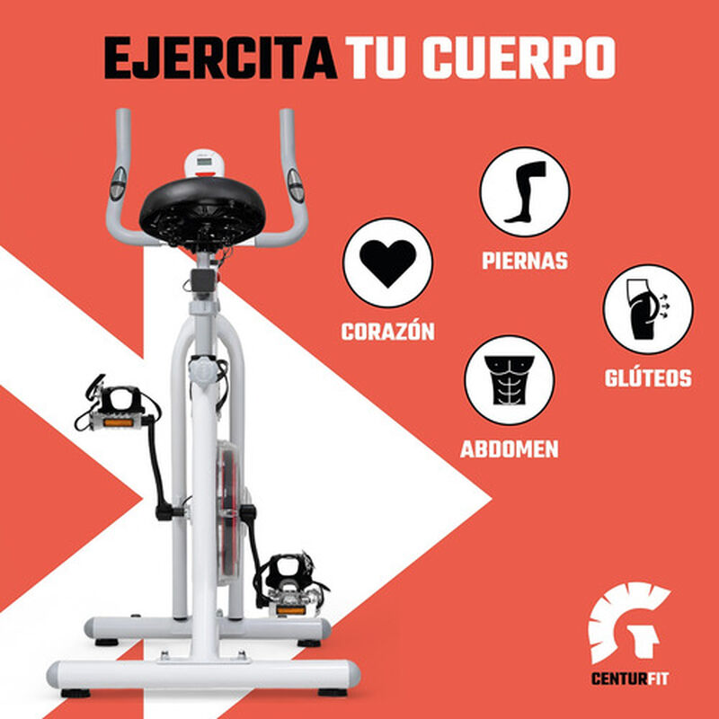 Bicicleta Fija Spinning Estática 8kg Ejercicio ... image number null