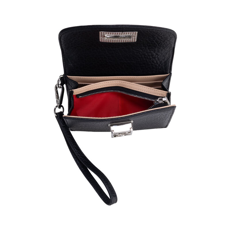 Cartera Flap Mediana Con Maneral Desprendible C... image number null