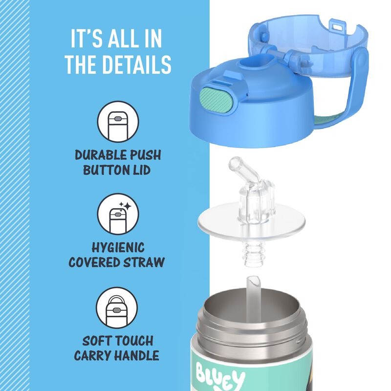 Botella De Agua Thermos Funtainer 12 Oz Bluey K... image number null