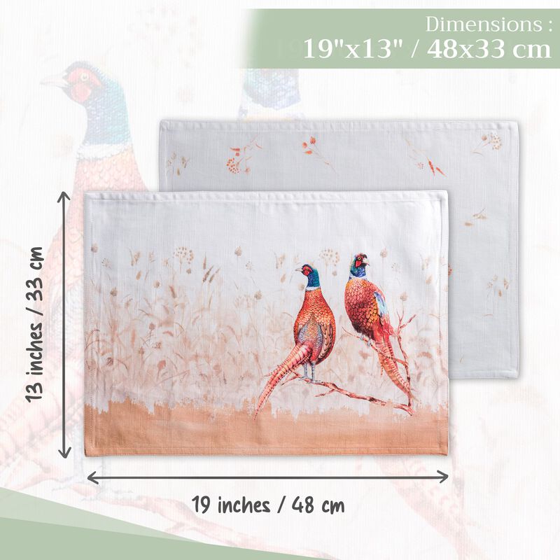 Mantel individual Maison d'Hermine 33 &times; 48 cm a... image number null