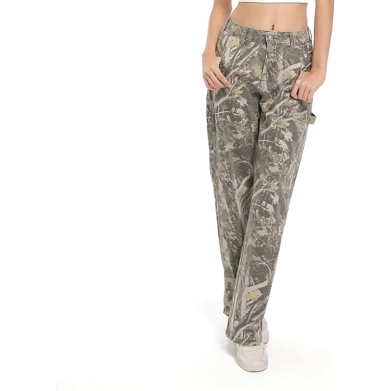 Pantalones Cargo Pinkymoor Camuflaje, Pierna An... image number null