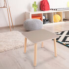 Mesa cuadrada de Madera para Ni&ntilde;os-Gris Oscuro