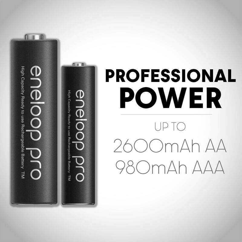 Pilas Recargables Panasonic Eneloop Pro Aa 2500... image number null