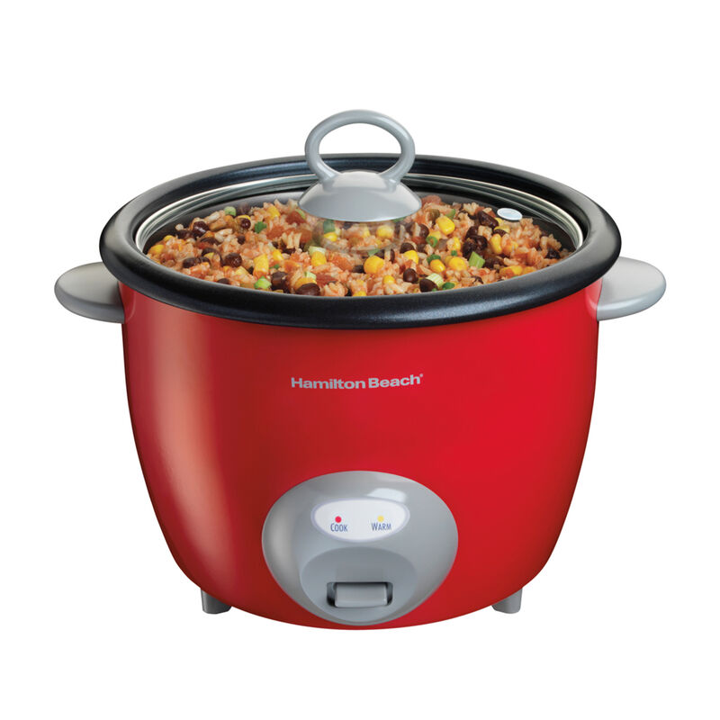 Arrocera Hamilton Beach 37538N 20 Tazas Rojo en... image number null