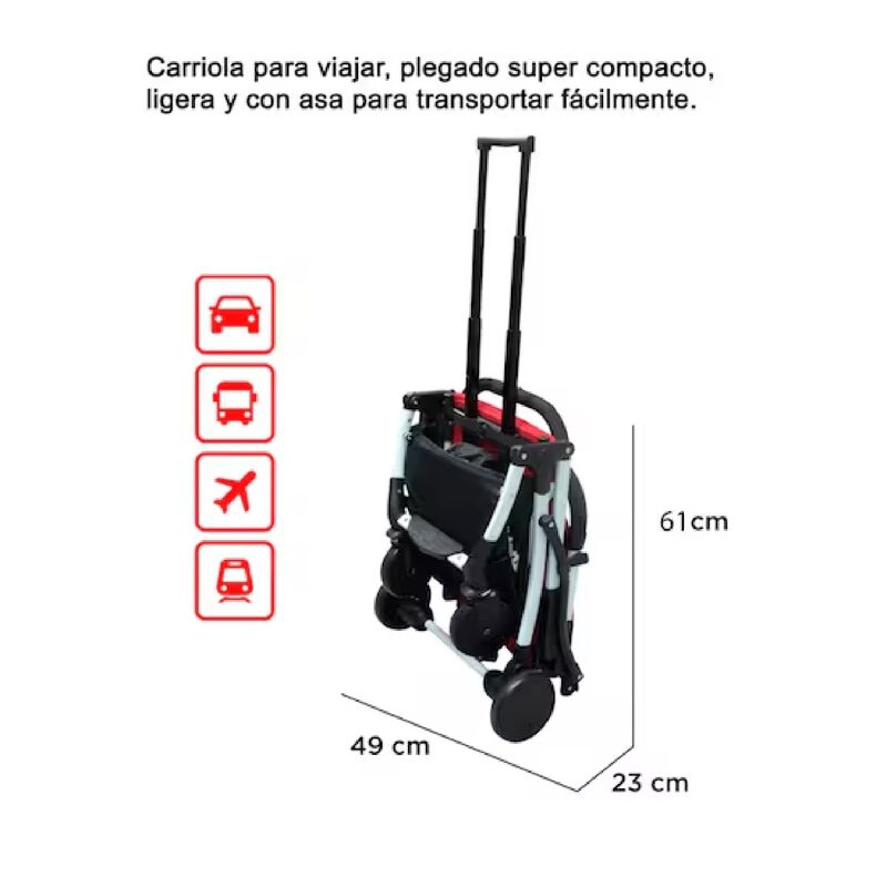 Carriola D Bebé Wing de Viaje práctica y durade... image number null