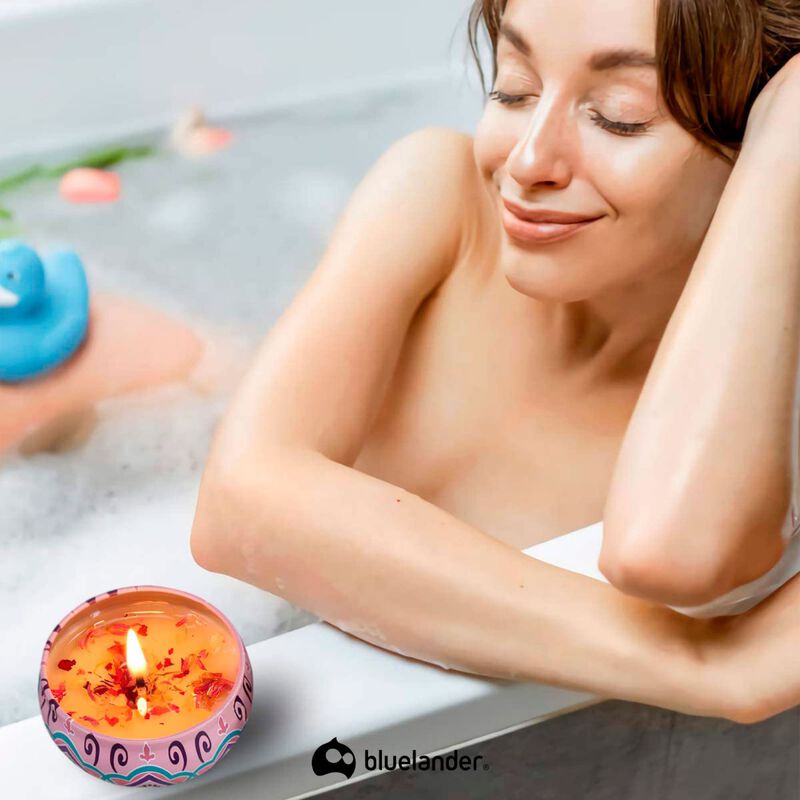 Set de 4 Velas Arom&aacute;ticas Decorativas de 2.2 Oz... image number null