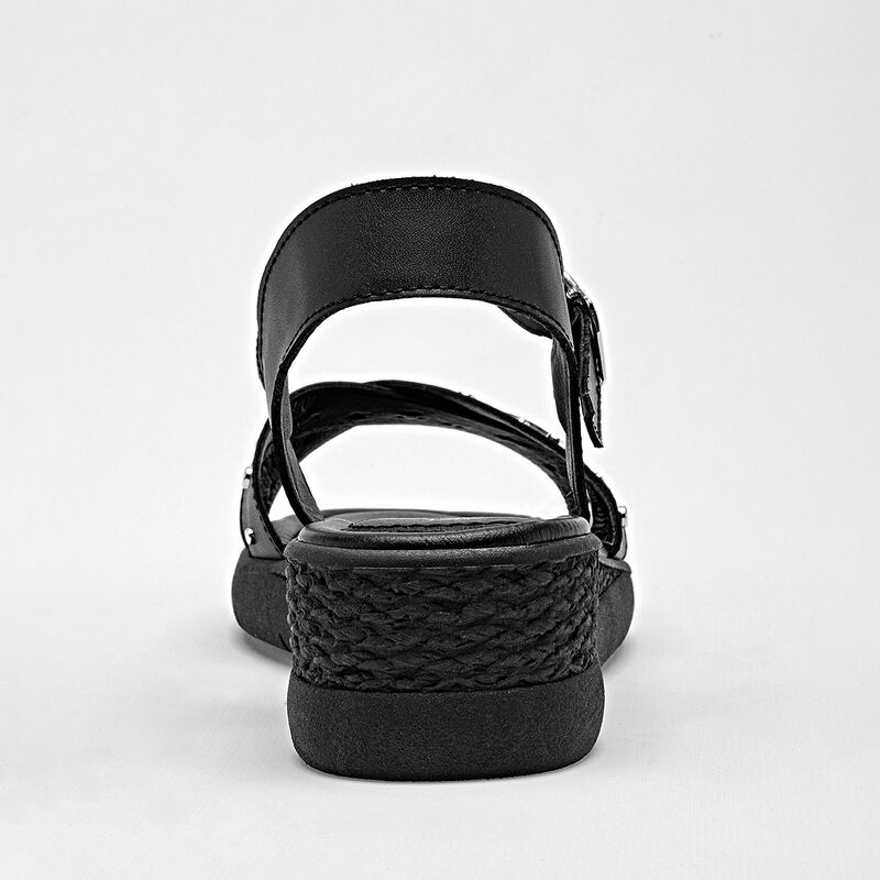 Dash sandalia piso para mujer negro cod 140892-... image number null