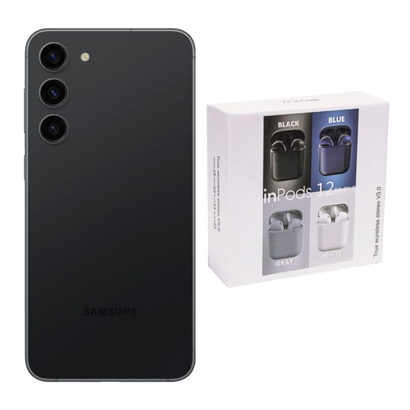 Galaxy S23 128GB Negro Reacondicionado + Aud&iacute;fo... image number null