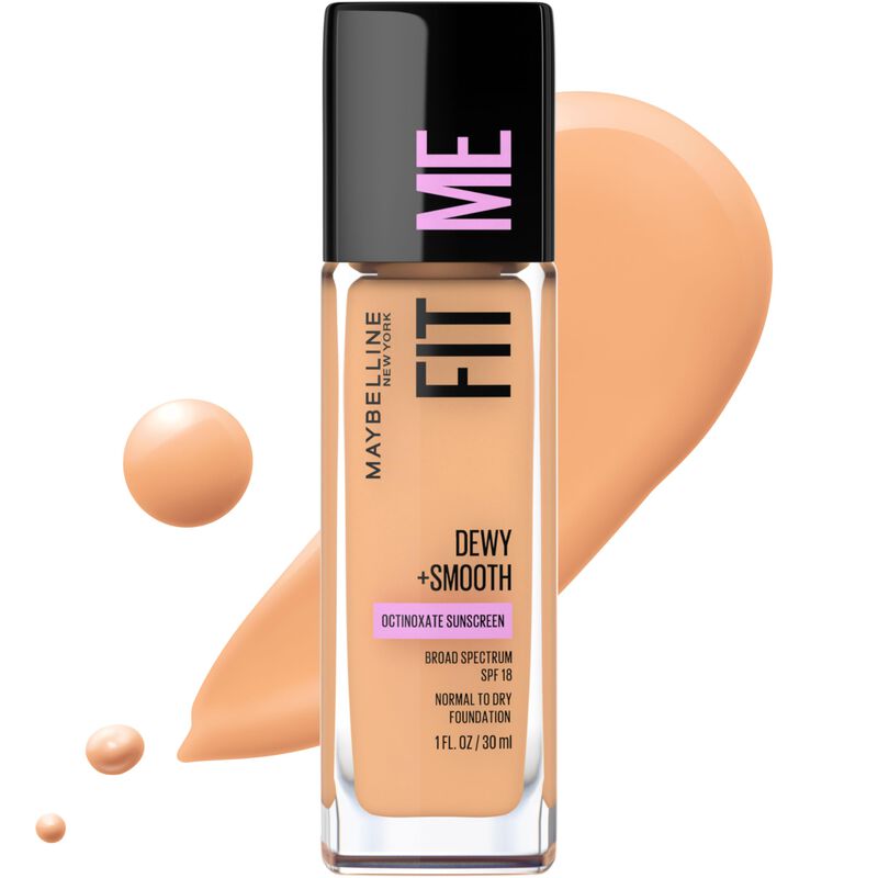 Base L&iacute;quida Maybelline Fit Me Dewy + Smooth Pu... image number null