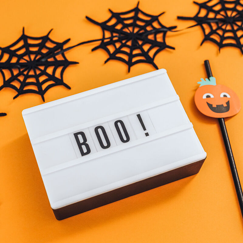 Caja Con Luz Decorativa para Halloween image number null