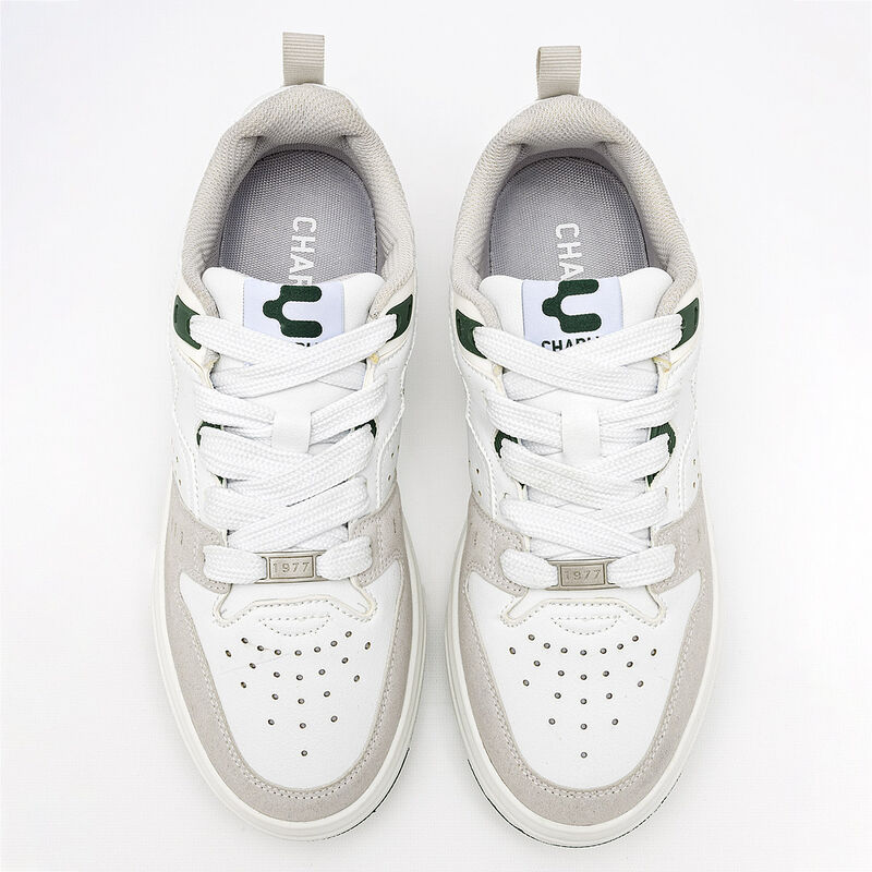 Charly Tenis urbano para hombre. Blanco gris image number null