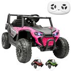 Montable Electrico para Ni&ntilde;os UVT-001 Luz y Sonido Control Remoto Conexi&oacute;n USB y Bluetooth 12v - Rosa