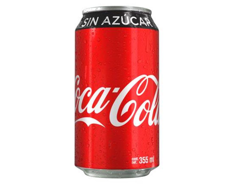 COCA COLA SIN AZUCAR 355ML image number null