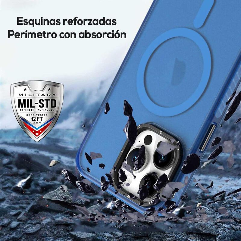 Funda TEKKU Matte Color para iPhone 15 PRO MAX ... image number null