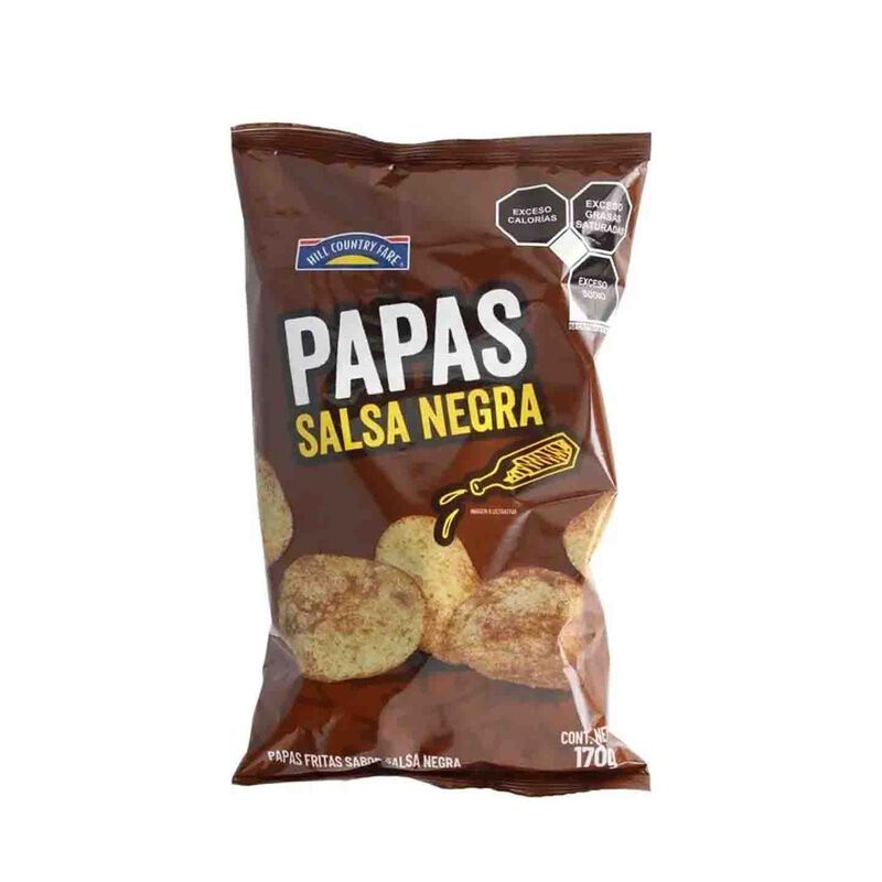 Papas Favoritos Salsas Negras 170g image number null