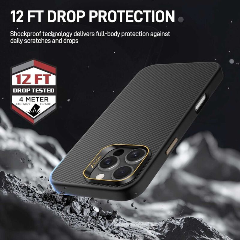 Funda Raptic Aramid Mag Para Iphone 16 Pro Max ... image number null