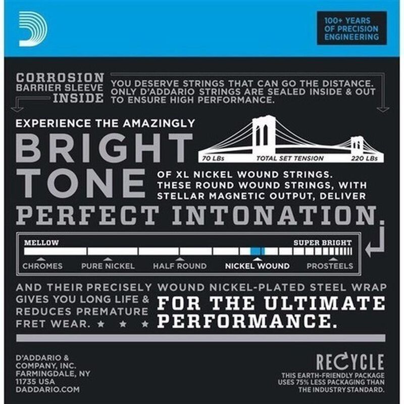 Cuerdas Guitarra Eléctrica Daddario 11-49 Exl11... image number null