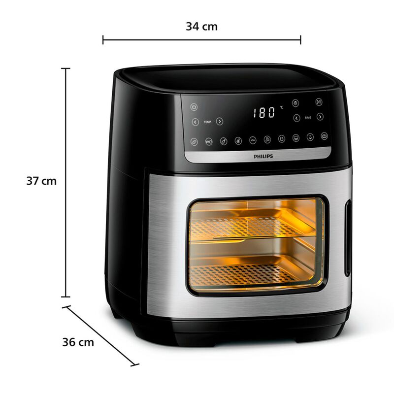 Horno Freidora De Aire Philips Serie 5000 De 12... image number null