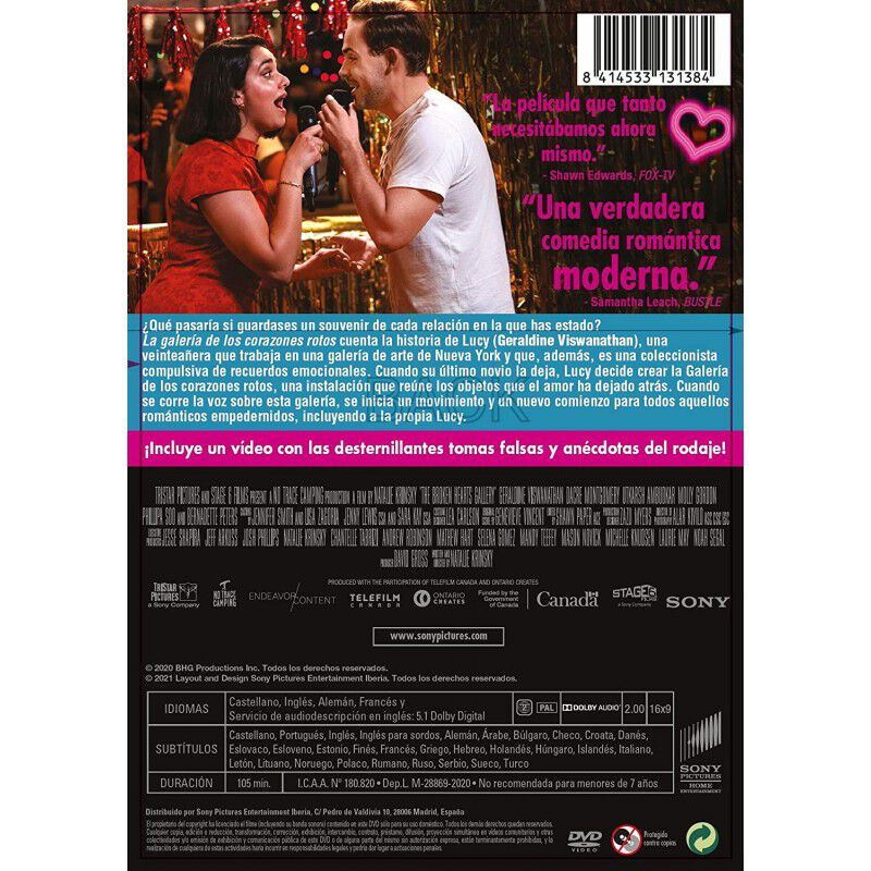 La Galer&iacute;a De Los Corazones Rotos [dvd] image number null
