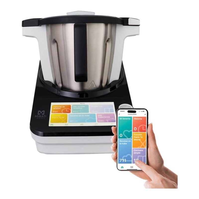 Robot de Cocina Mirati con Pantalla Touch y Con... image number null