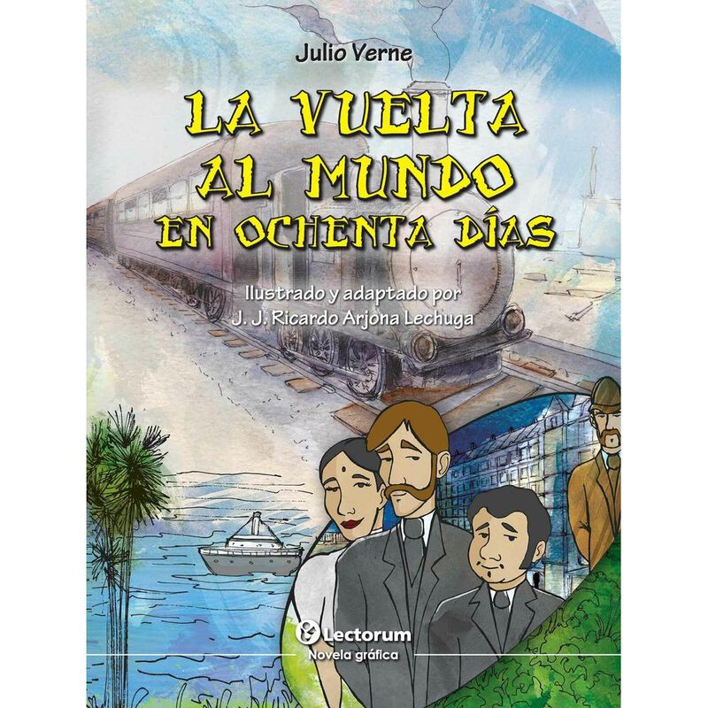 La vuelta al mundo en ochenta d&iacute;as (nov. Gr&aacute;fic... image number null