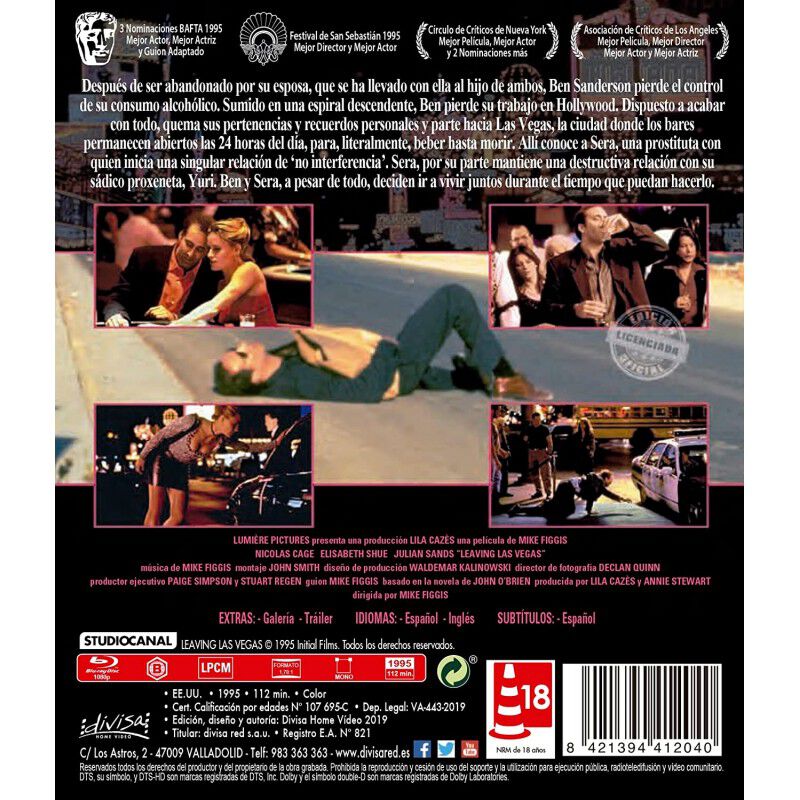 Leaving las vegas [Blu-ray] image number null