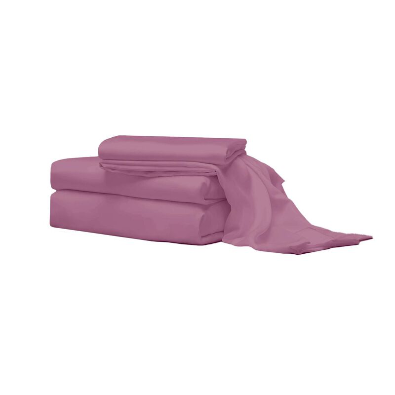 Juego De S&aacute;banas Matrimonial Polo One Morado Li... image number null