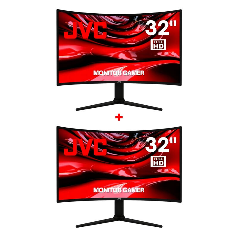 Jvc Pack 2 Gaming Monitor 32 Pulgadas  Full Hd ... image number null