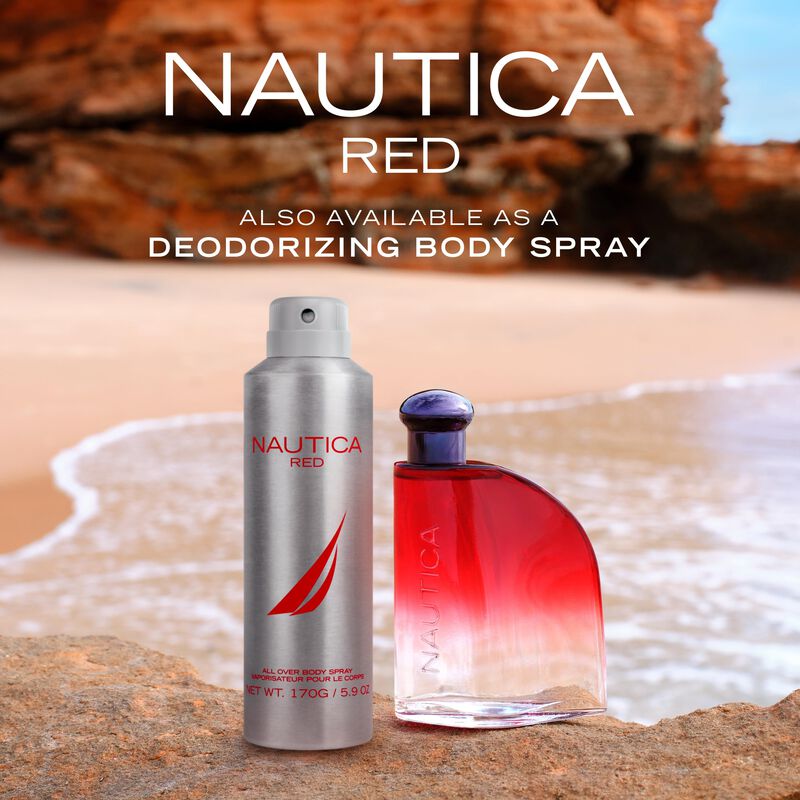 Perfume Nautica Color Red Eau De Toilette, 50 M... image number null
