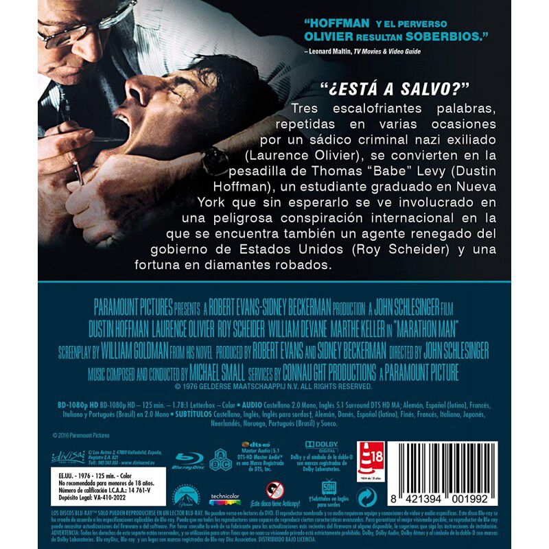 Marathon Man (Blu-ray) [Blu-ray] image number null
