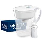 Jarra Con Filtro De Agua Brita Metro, 1,4 Litros, Capacidad Para 6 Tazas, Color Blanco