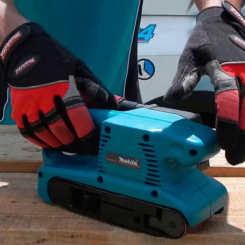 Lijadora Banda Makita 9910 3x18" 650w Profesion... image number null
