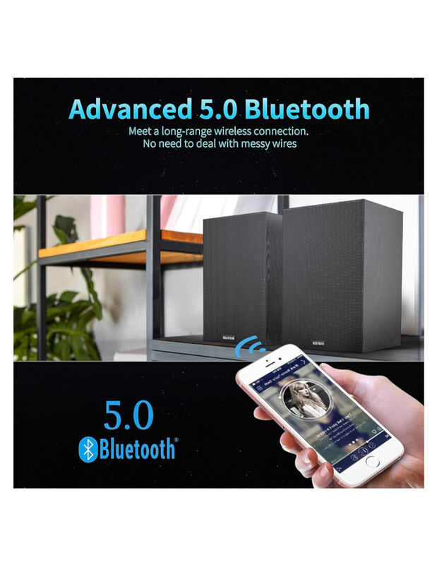 Bocinas Bluetooth 5.0 Bestisan Sr02 Negro image number null