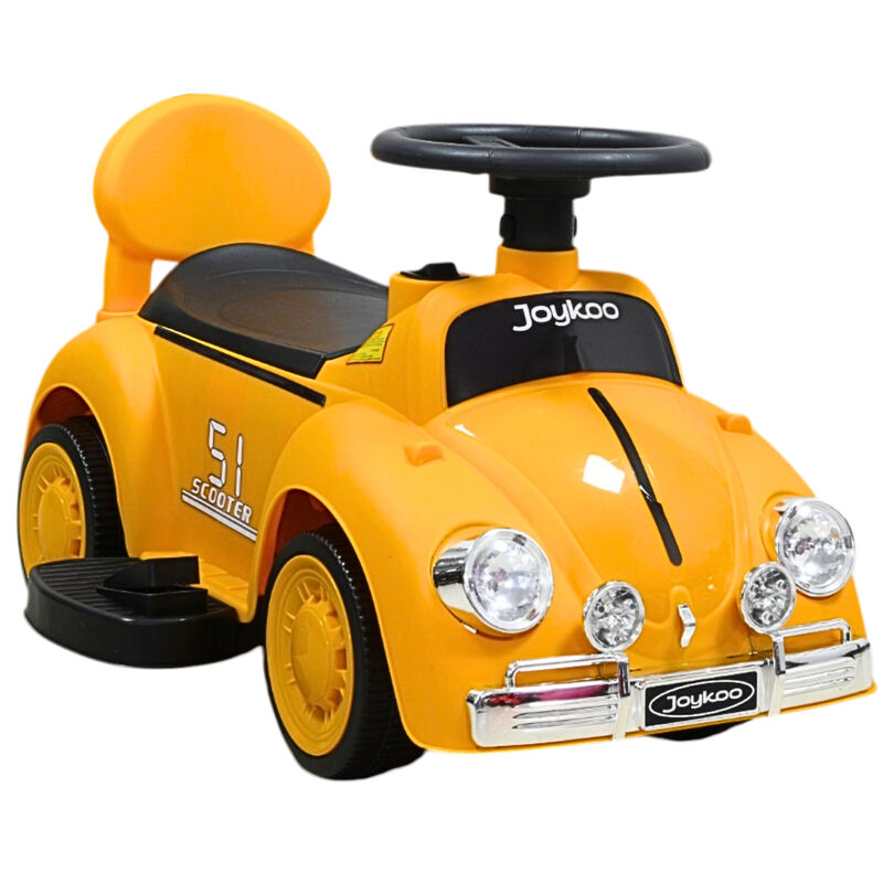Montable El&eacute;ctrico Para Ni&ntilde;os 6v Con Bast&oacute;n Aju... image number null