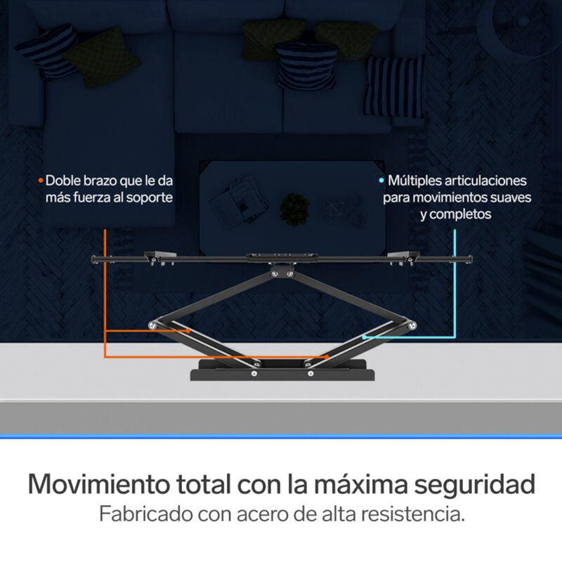 Soporte Para Pantallas De 37 A 90 Con Brazo Art... image number null