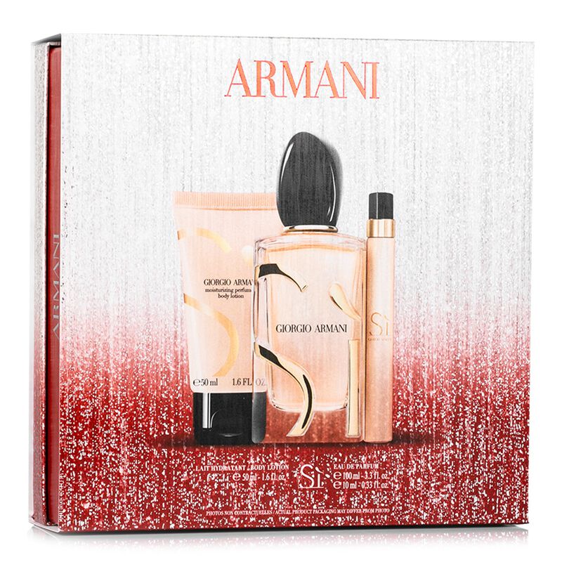 Perfume Para Dama Si Edp De 100ml + Crema Corpo... image number null
