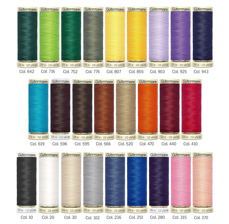 Hilo G&uuml;termann Sew All 26sp 100% Poli&eacute;ster 100 ... image number null