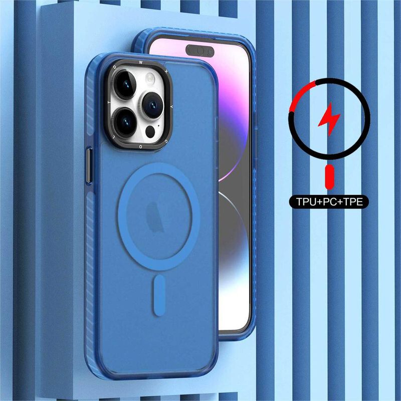 Funda TEKKU Matte Color para iPhone 15 PRO MAX ... image number null