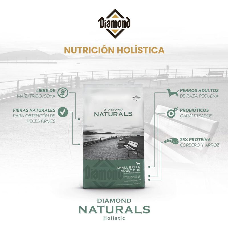 Diamondnaturals Lamb & Rice Formula 8.16 Kg image number null