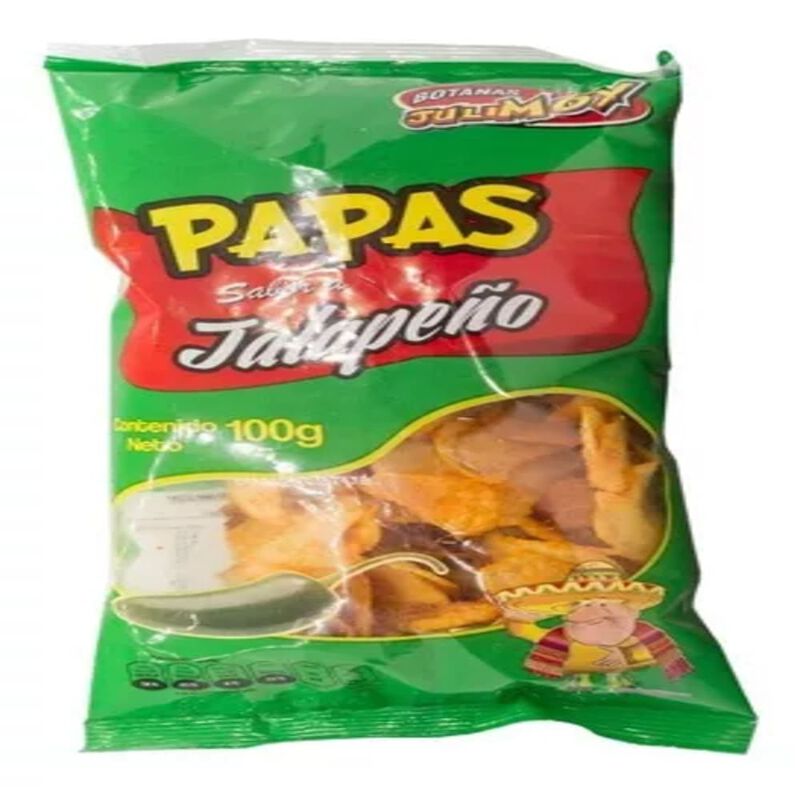 PAPAS JALAPE&Ntilde;O JULIMOY 100GR image number null