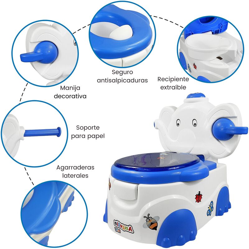 Entrenador De Ba&ntilde;o Musical 2 En 1 Con Dispensad... image number null