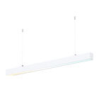 L&aacute;mpara Lineal 1.20 M Led 40 W, Colgante Y Sobreponer, Potencia Y Luz Blanca Ajustable, Atenuable