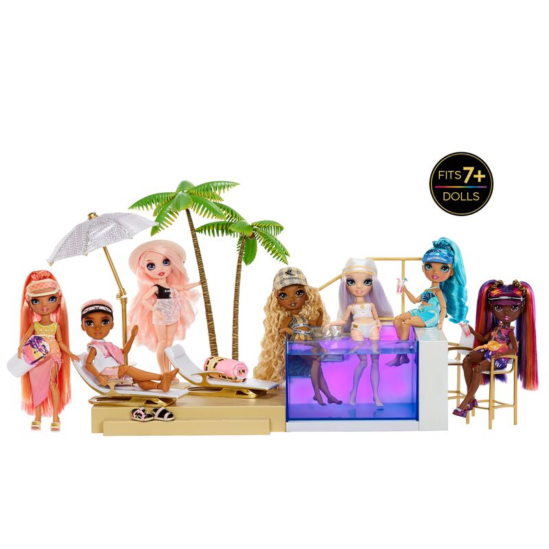 Playset Rainbow High Color Change Pool & Beach ... image number null