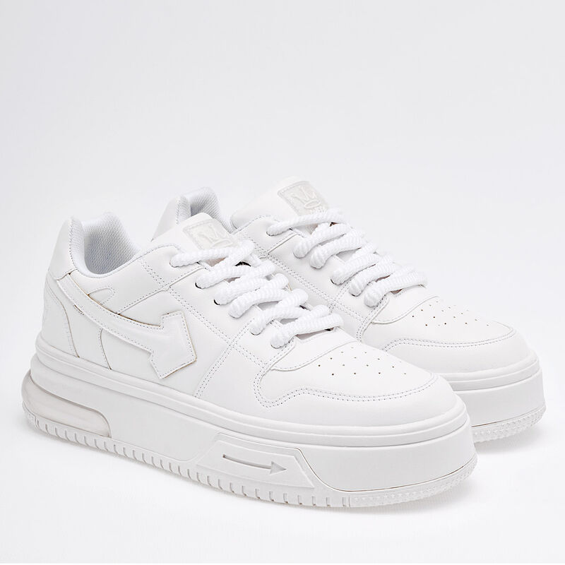Clasben Tenis Chunky Para Mujer Blanco Cod 1262... image number null