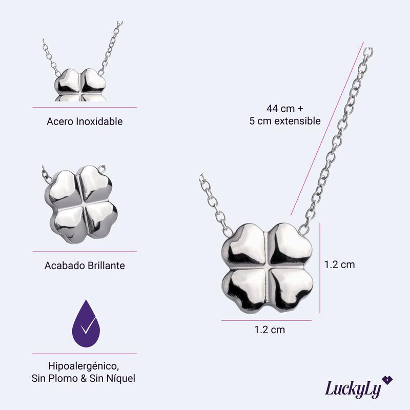 Collar Mujer Acero Inoxidable, Joyer&iacute;a Fina Reg... image number null